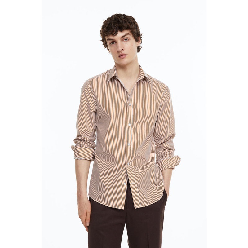 Slim Fit Easy-iron Shirt