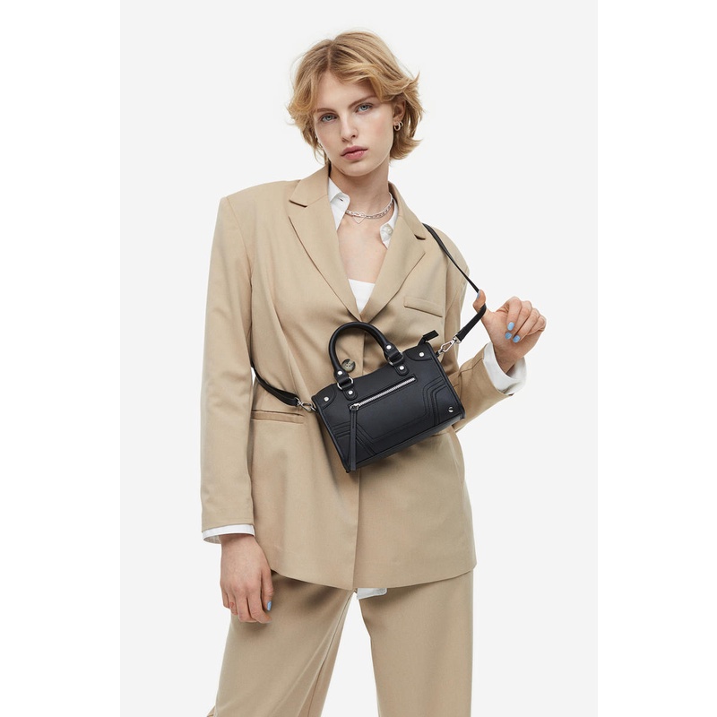 H&M Shoulder bag Black Dark Shopee Malaysia