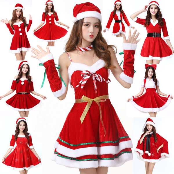 Christmas Costume Girl Bunny Girl Adult Clothes Sexy cos Prom Cute ...