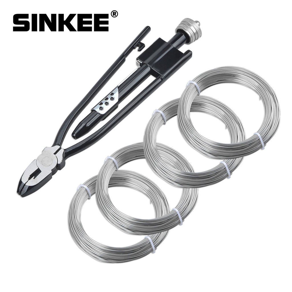 6/9 Inch Safety Wire Twisting Twister Side Cutting Lockwire Pliers Tool