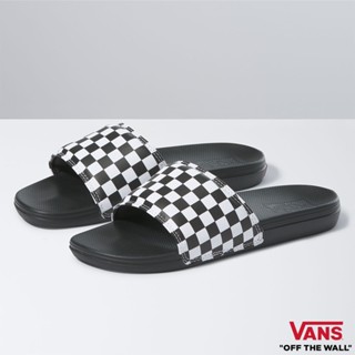 Vans checkerboard shop slip on sandals