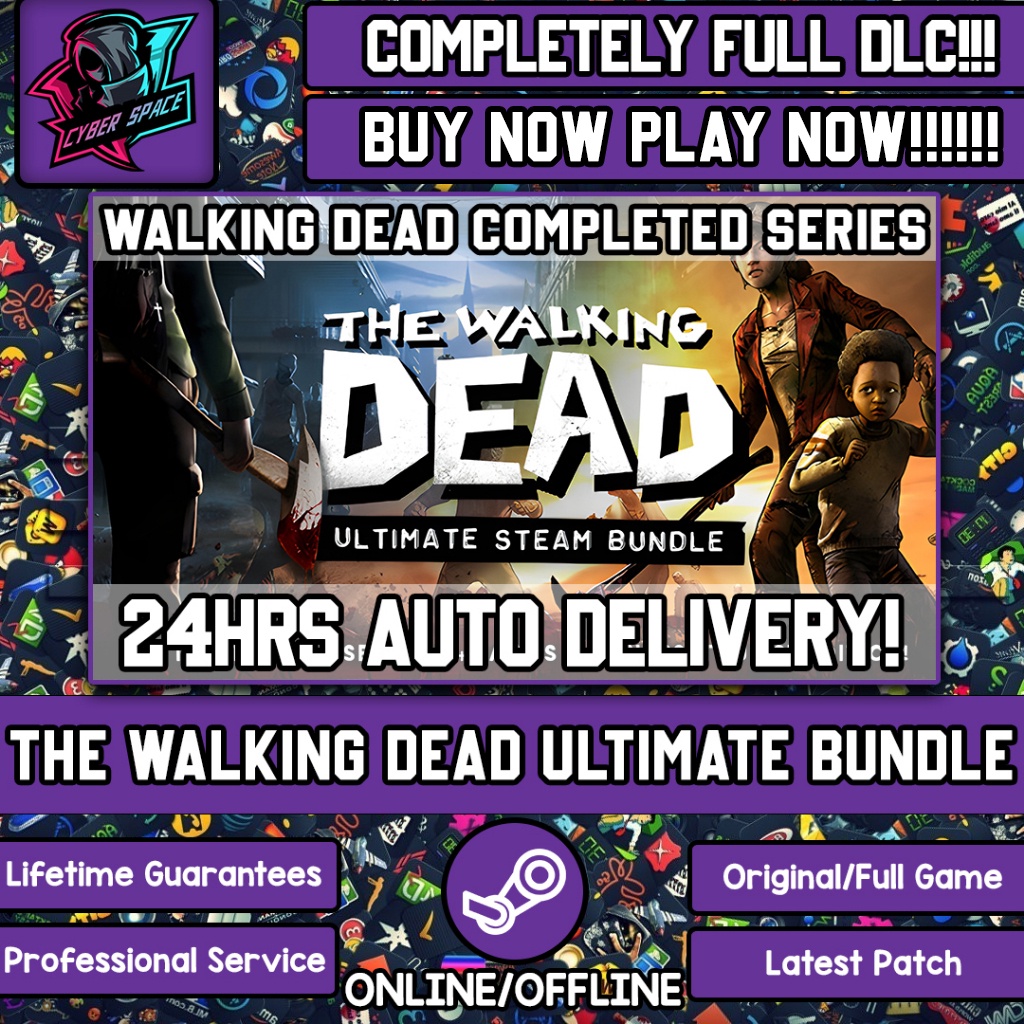 The Walking Dead Ultimate Bundle [Auto Delivery] [Steam Online & Offline]  [Full DLC] Cyber Space PC Game | Shopee Malaysia