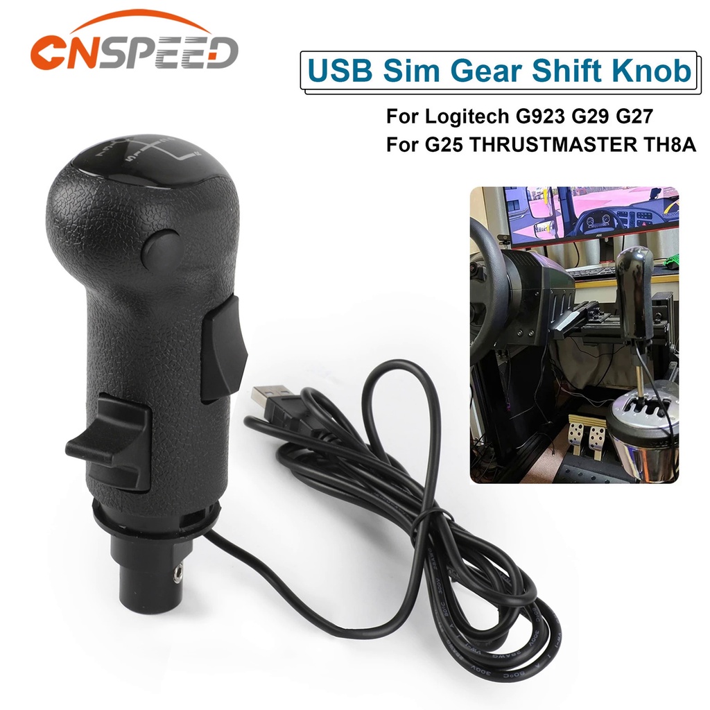 Sim Gear Shift Knob USB for ETS2&ATS Euro Truck High Low Gear Simulator