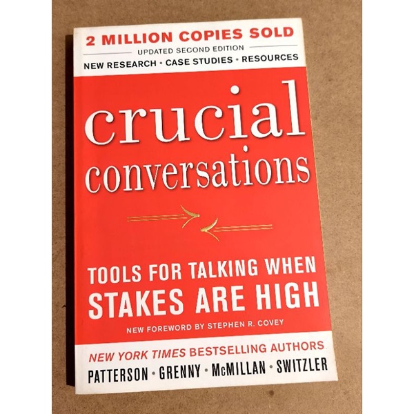 Crucial Conversations Tools For Talking When Stakes Are High Book By Kerry Patterson | Shopee ...