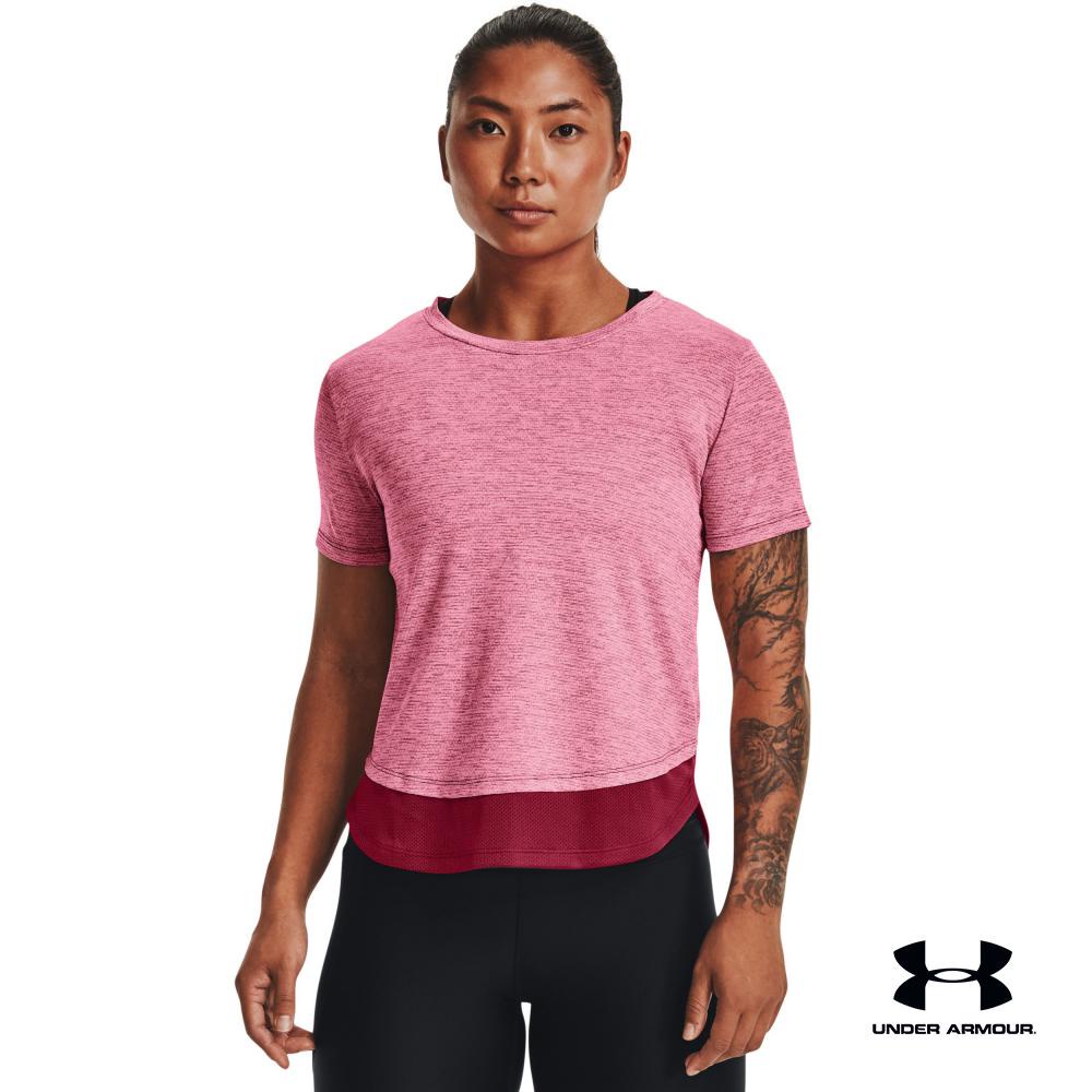 Under Armour Women's Tech™ Vent Short Sleeve (White) 1366129-100