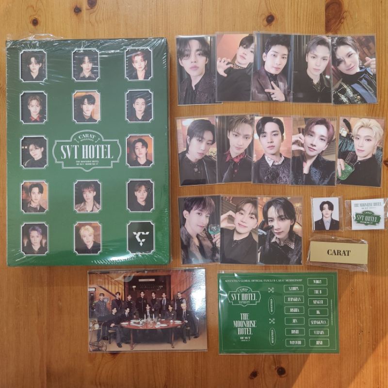 SEVENTEEN 8TH MEMBERSHIP OFFICIAL PHOTOCARD SET Shopee Malaysia