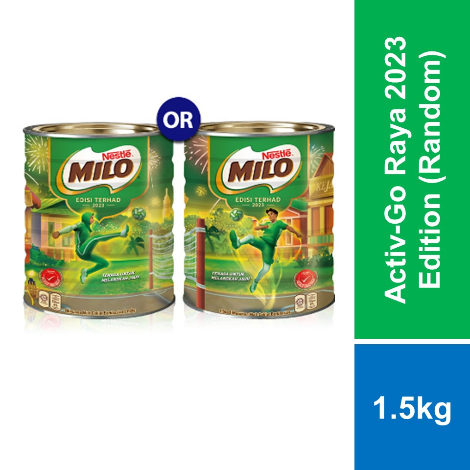 MILO 2023 RAYA 1.5kg Tin - (Assorted - Female / Male Limited Edition ...