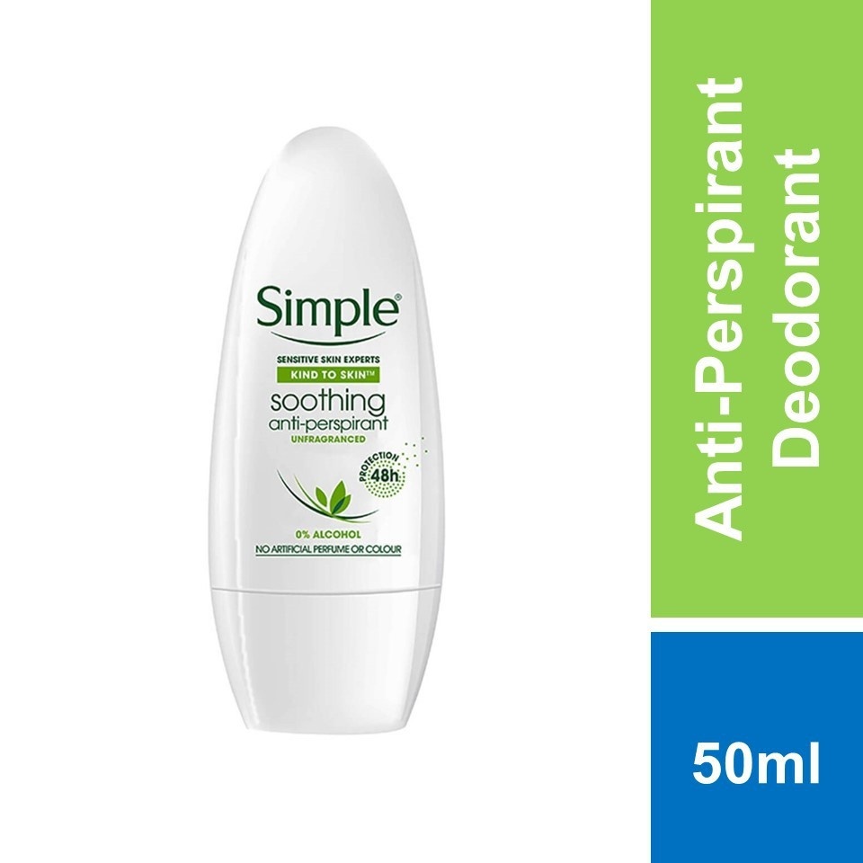 Simple Soothing Anti-Perspirant Roll On 50ml | Shopee Malaysia