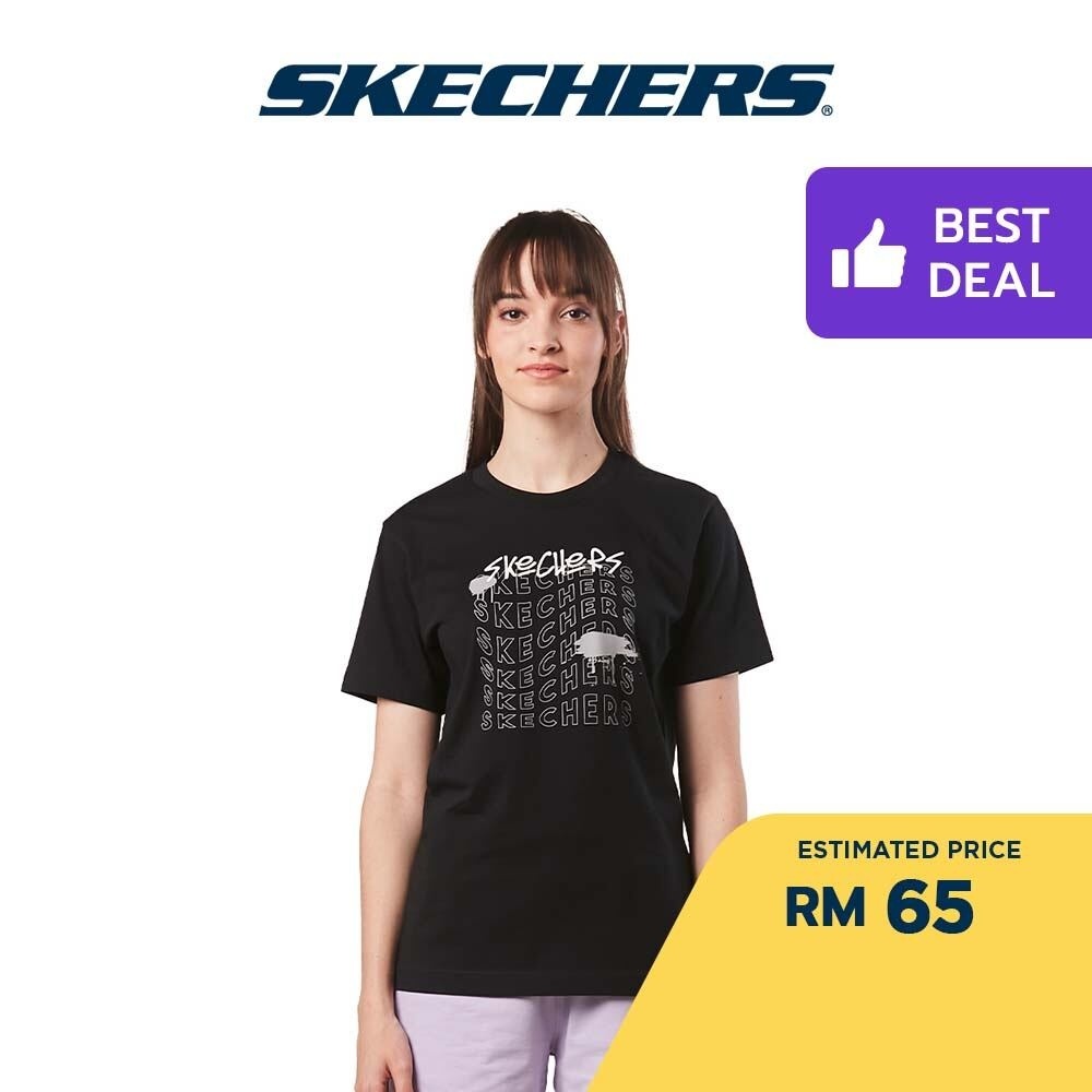 Skechers t shirt clearance womens price