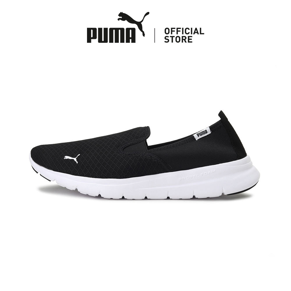 PUMA Flex Essential Men's Slip On Shoes (Black) | Shopee Malaysia