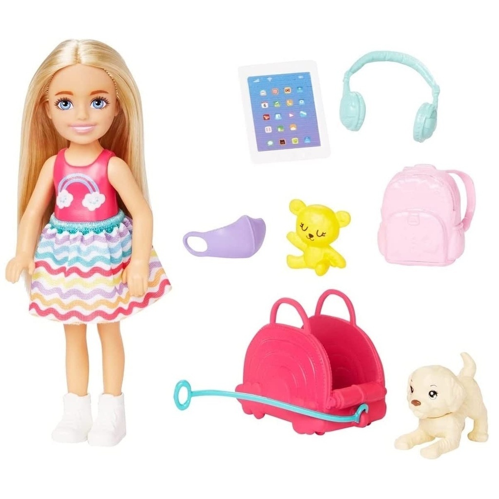 Mattel Barbie Barbie's Little Sister Chelsea Outing Set [Dress-up Doll ...