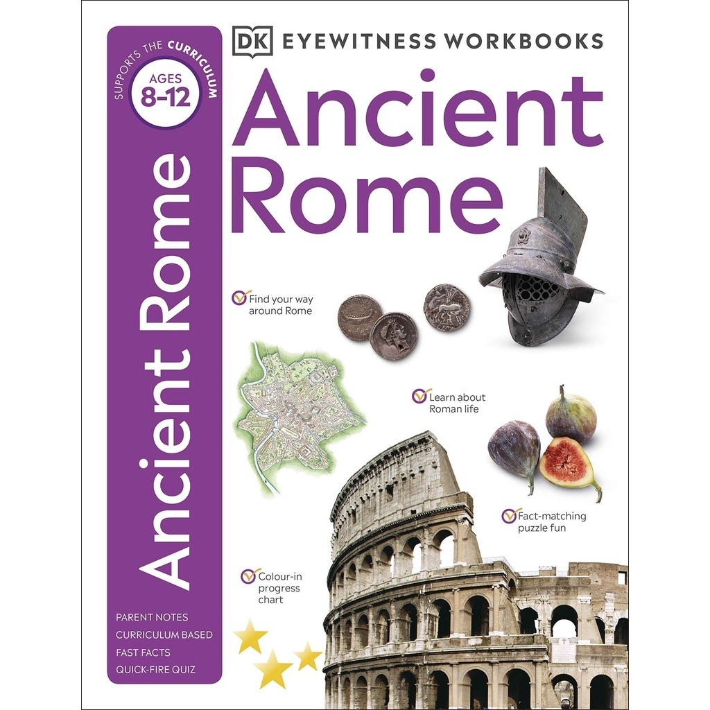 (BBW) Ancient Rome (Eyewitness Workbook)(ISBN: 9780241485972) | Shopee ...