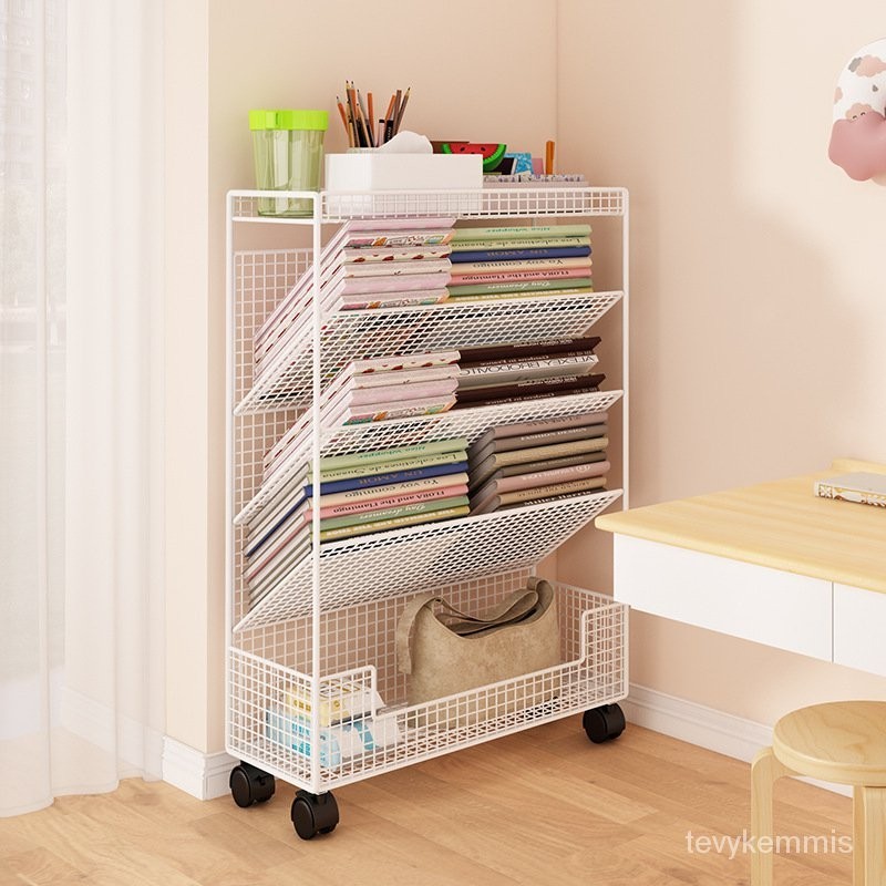 Get gifts/HY-6/Desk Bookshelf Floor Storage Rack under Table Book ...