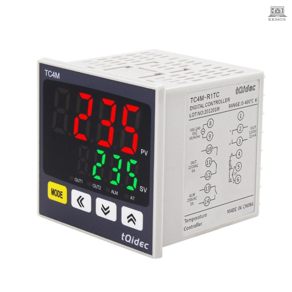 0~400℃ Adjustable Intelligent Precise Temperature Controller Digital ...
