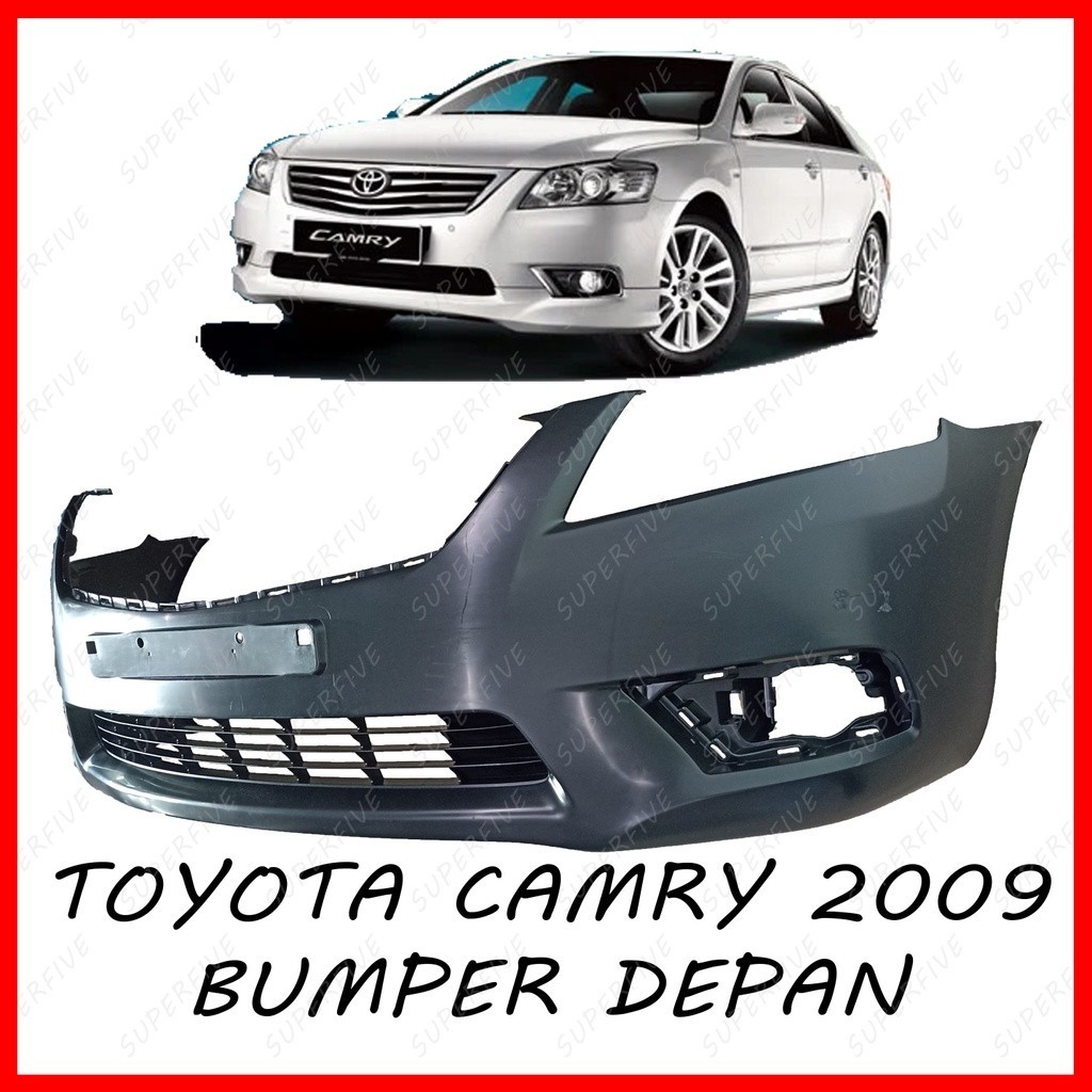 TOYOTA CAMRY FACELIFT ACV40 (2009 - 2011) FRONT BUMPER / BUMPER DEPAN ...
