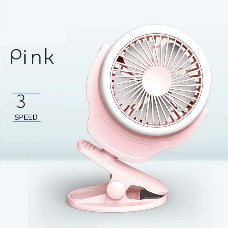 Stroller Baby Portable Mini Fan Rechargeable Stroller Fan Baby Kipas ...