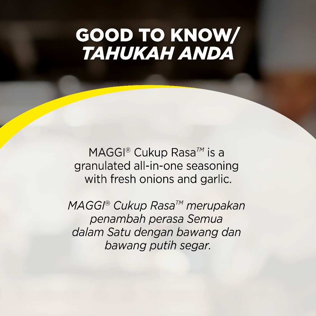 MAGGI Cukup Rasa - 750g x 10 (1 carton) | Shopee Malaysia