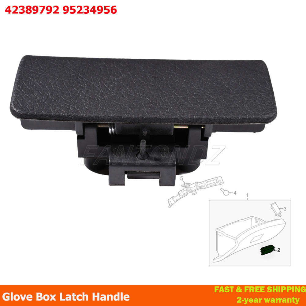Black Glove Box Latch Handle For Chevrolet Sonic 2012 2013 2014 2015 ...