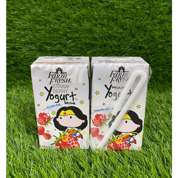 💥HOT DEAL 💥YOGURT STRAWBERRY UHT FARM FRESH 125ML Shopee Malaysia