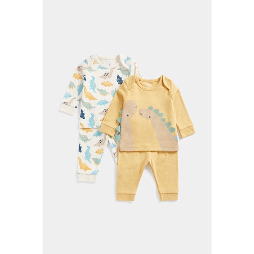 Mothercare 3 Pack Dinosaur Slip-Resist Socks