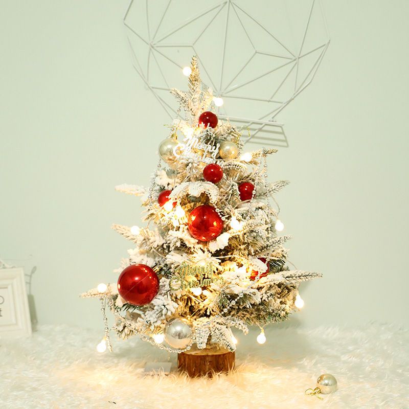 Christmas Snow Spray Desktop Small Christmas Tree Decorations