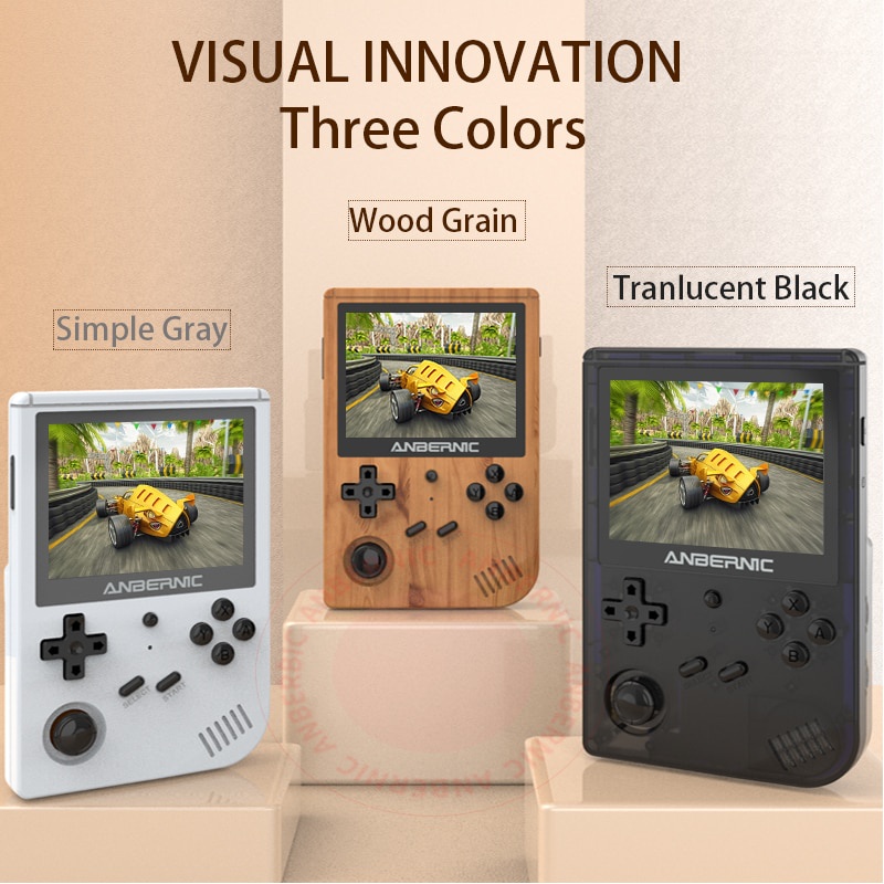 ⚘RG351V Handheld Game Player Retro Game Console RK3326 Support WIFI Online IPS Screen Shopee