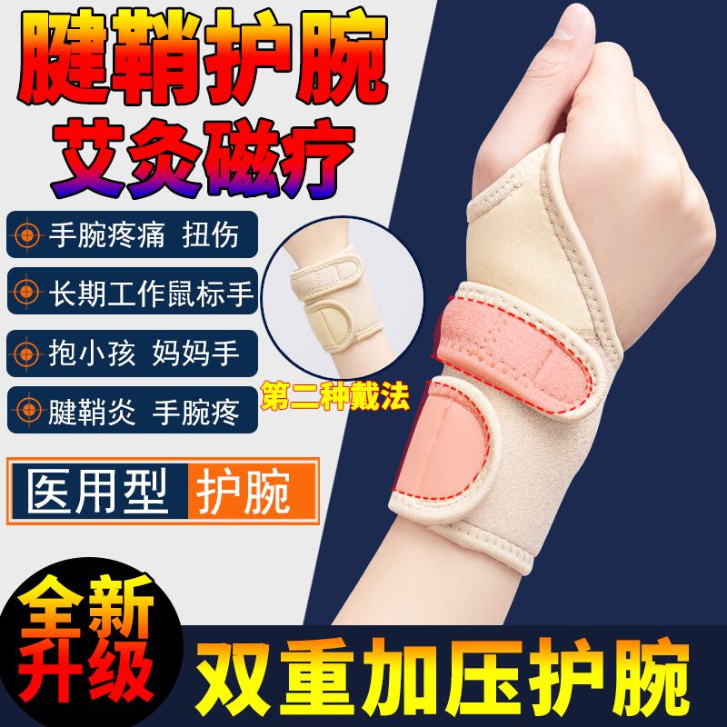 Wrist tenosynovitis self heating therapy Wristband Tendon