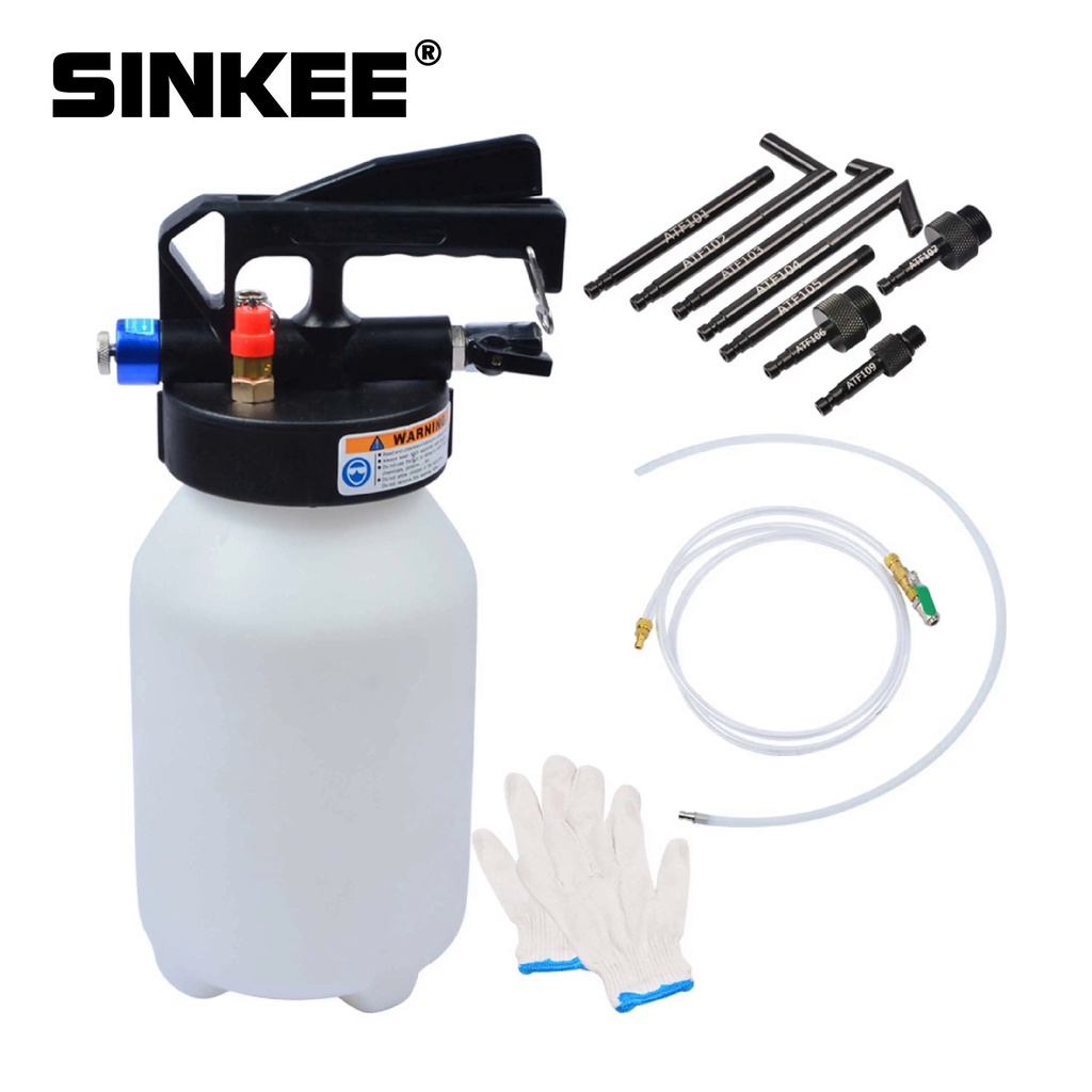 3L Air/Pneumatic ATF Refill System Dispenser Oil and Liquid Extractor ...