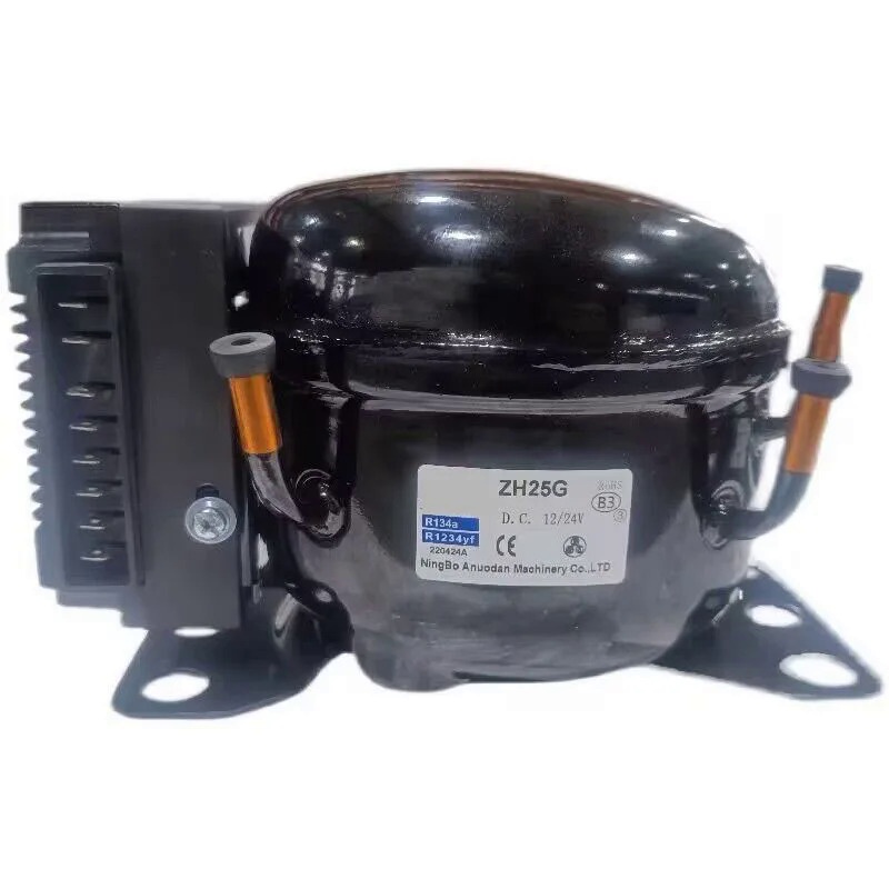 Compressor 12V 24V DC DC Suitable for Car Ship Refrigerator Freezer ...
