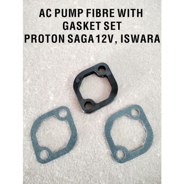 AC PUMP FIBRE WITH GASKET PROTON SAGA 12V, ISWARA, WIRA (CARBURETOR
