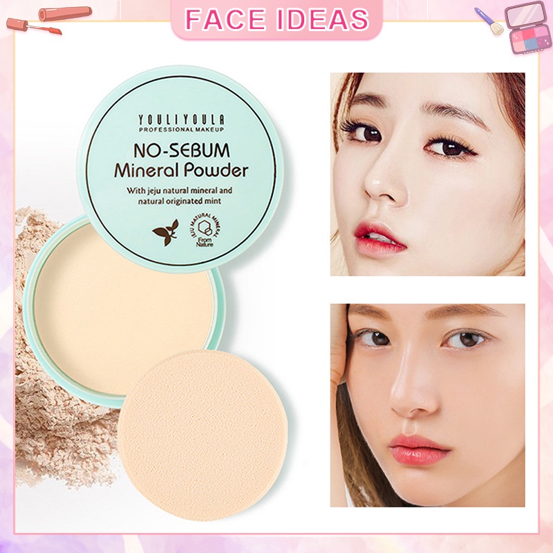 Setting Powder Flawless Pressed Powder 10g Oil Control Waterproof