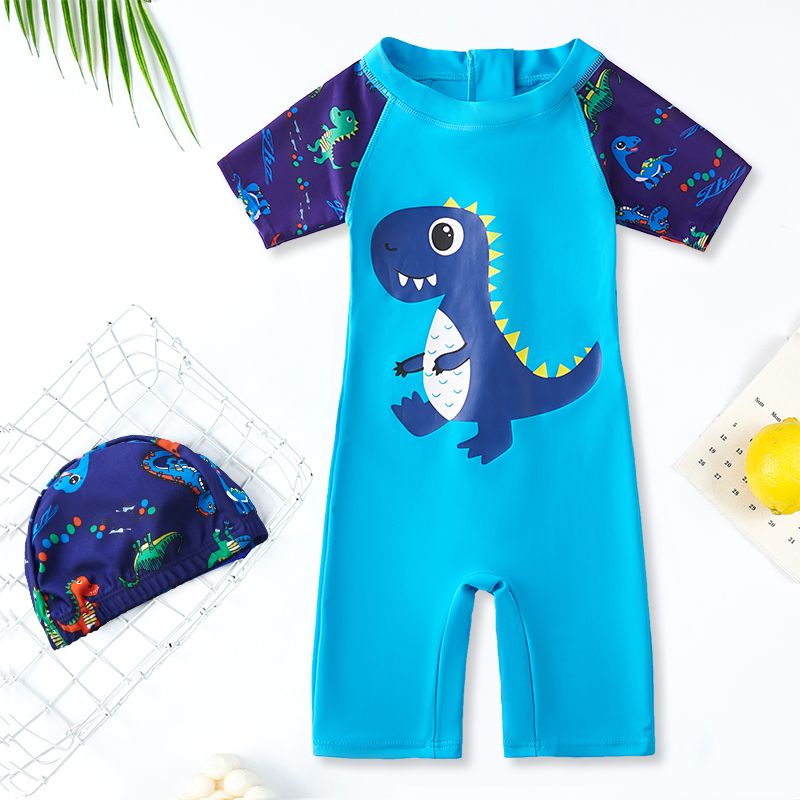 KY/💎Children's Swimsuit Boys' OnePiece Toddler Children Teens Swimsuit
