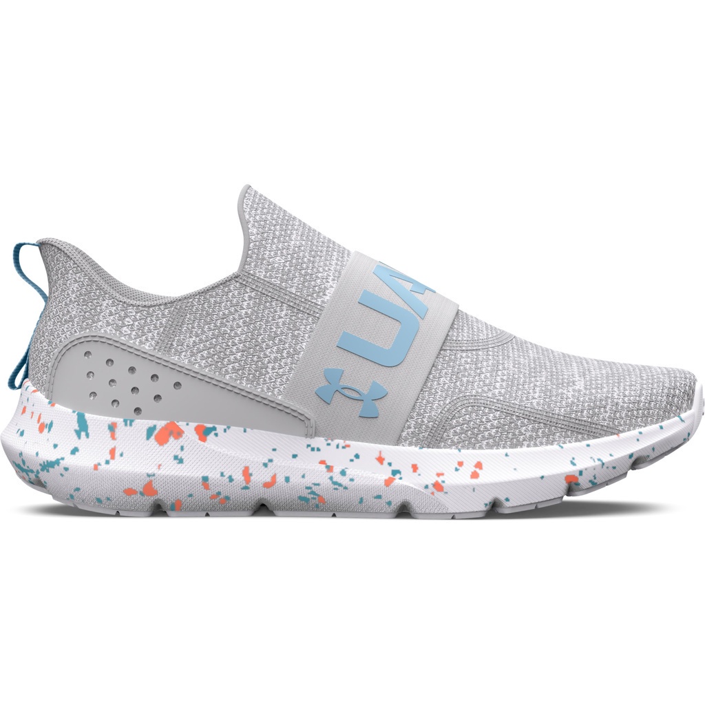 Under Armour Women's UA Surge 3 Slip Paint Splatter Running Shoes