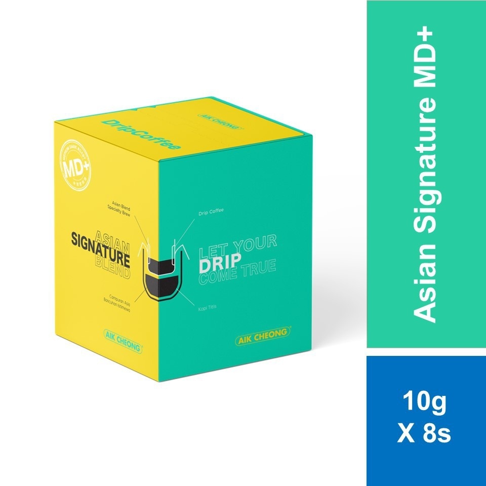 Aik Cheong Asian Signature MD+ Drip Coffee 80g | Shopee Malaysia