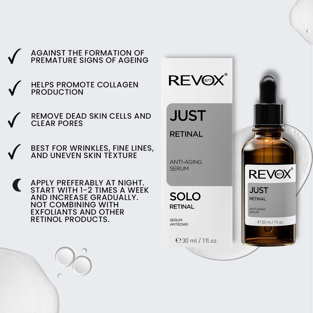 REVOX B77 JUST Retinal Anti-Aging Serum (30ml) | Shopee Malaysia