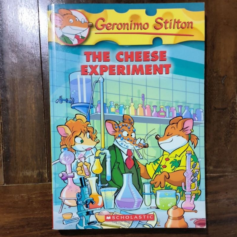 Geronimo Stilton: The Cheese Experiment (Preloved Book) | Shopee Malaysia