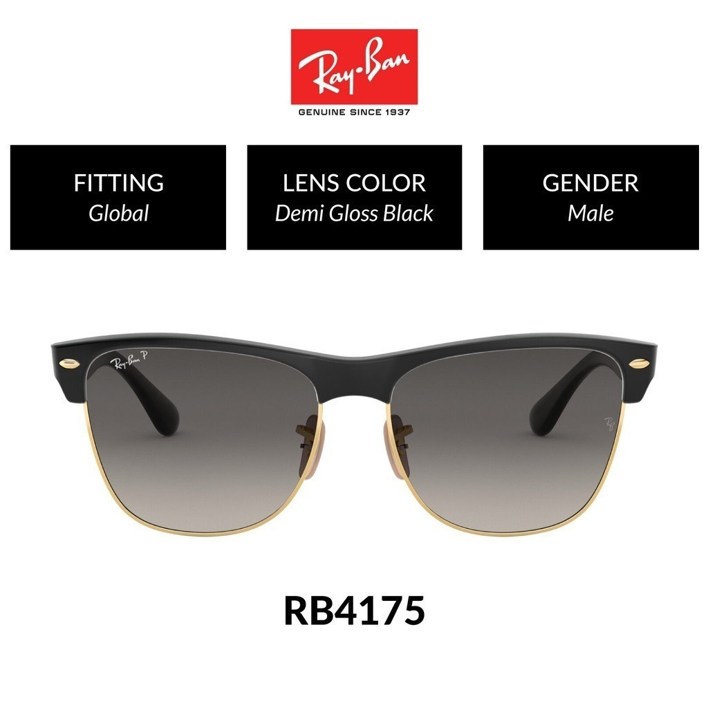 Ray ban clubmaster 2024 oversized mens sunglasses