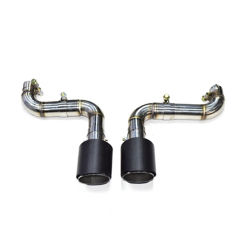 SYPES Carbon Fiber Civic Exhaust System For Civic 10th Generation Exhaust Pipe Honda Civic