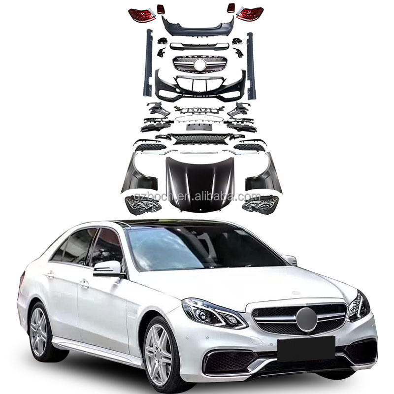 212 Bodykit For 2009+ Mercedes Benz W212 E-class Upgrade E63S AMG Car ...