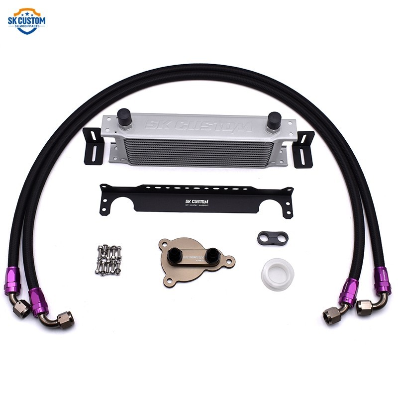 For Honda GK5 Transmission Oil Cooler Kit Gearbox Cooling Kit With Oil