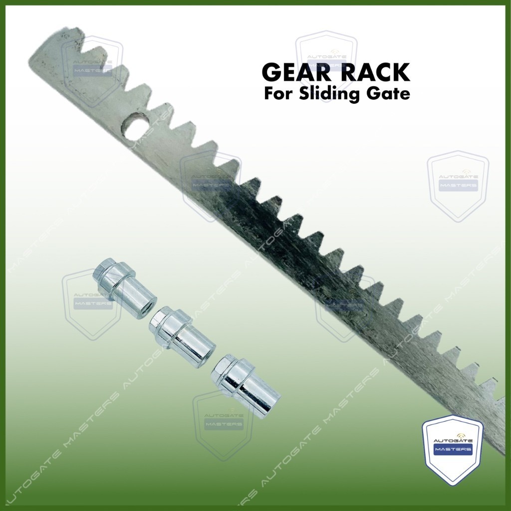 1 PC 1METER 8MM 10MM GEAR RACK FOR SLIDING GATE AUTOGATE (GALVANIZED ...