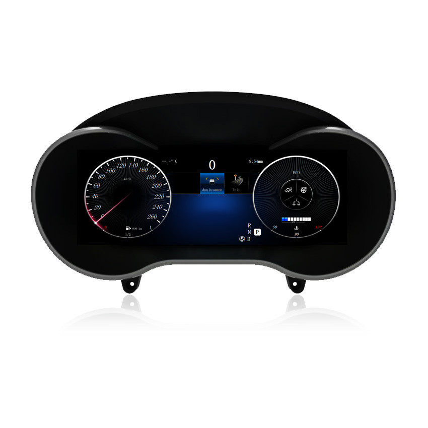 Retrofit 12.3 inch Full Digital Speedometer Instrument Cluster For