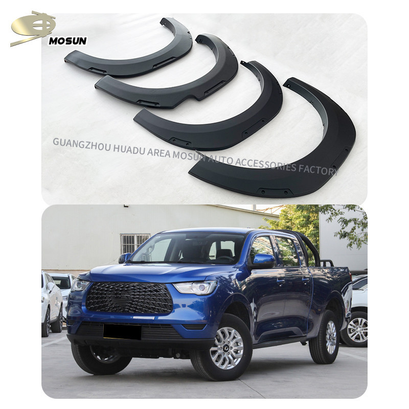 Mosun Fender Flare for GWM POER Cannon L 2019 commercial injection ...