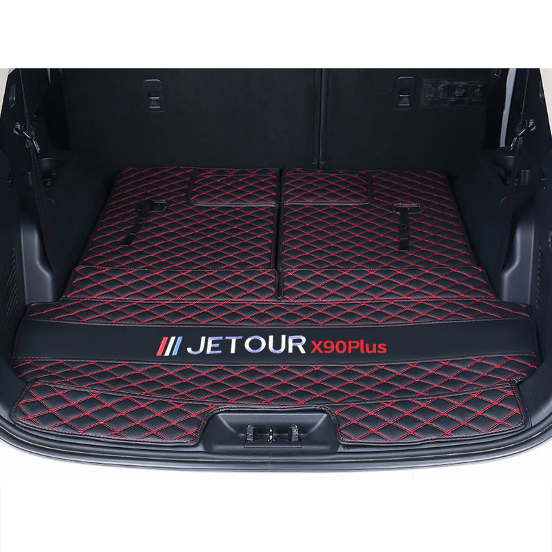 Leather Car Trunk Mat Cargo Liner for Jetour X90 Plus 2020 2021 2022 ...