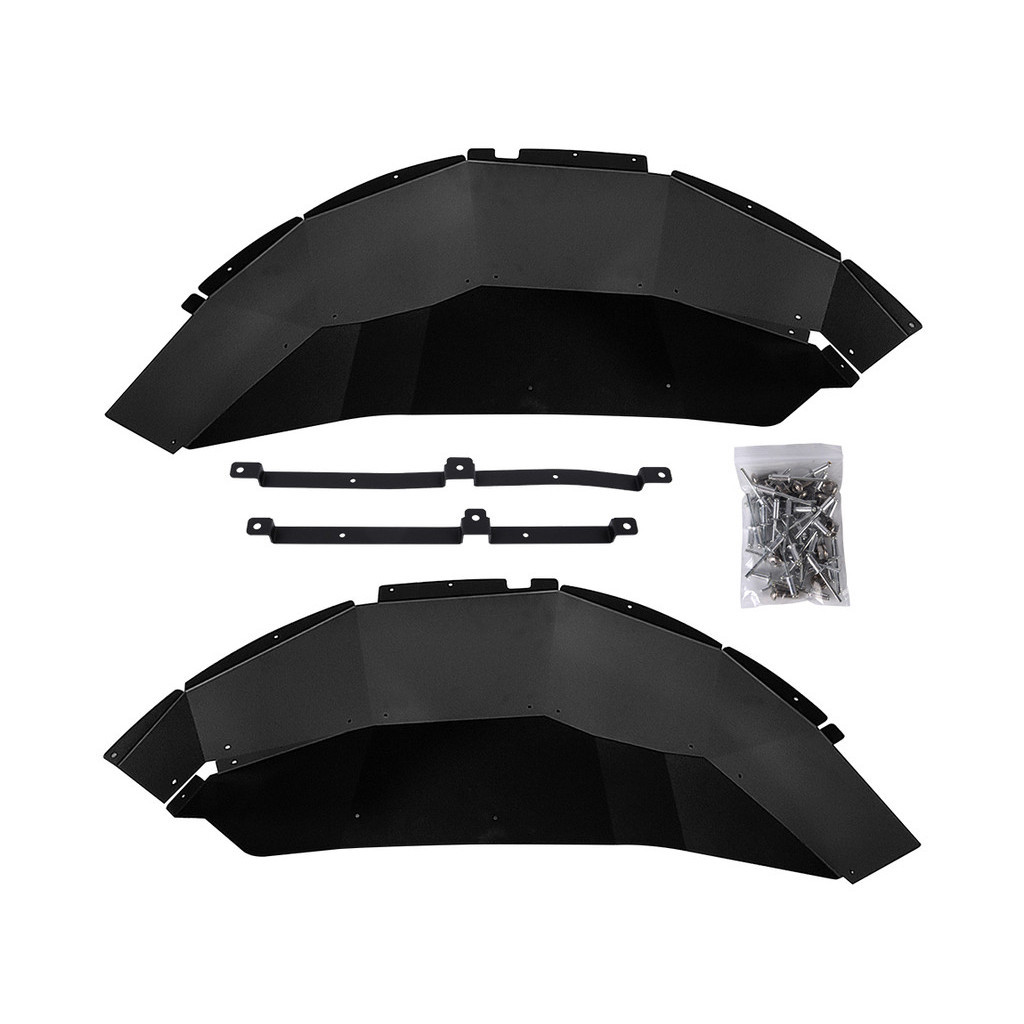 Left Front Fender Liner for 2018+ Jeep JL Wrangler w/ Rubicon Package Crown Automotive main image 1