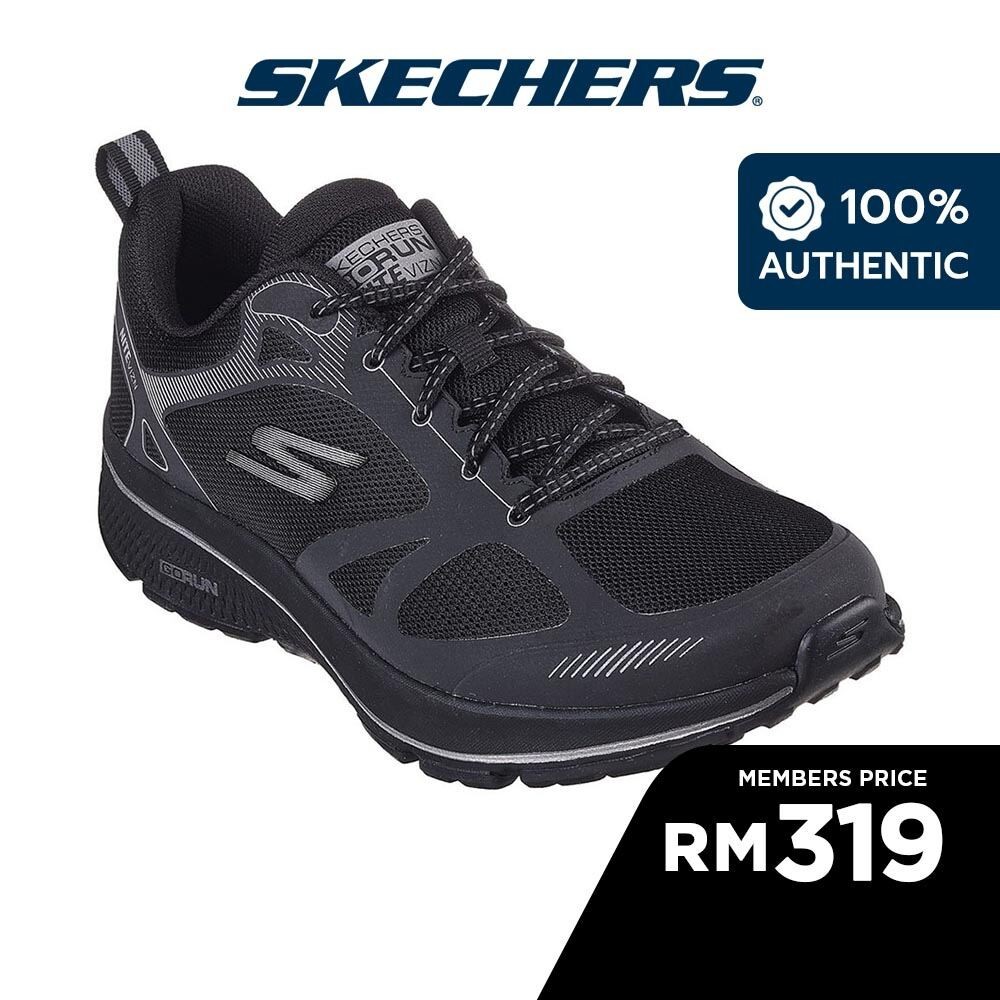 Skechers Men GOrun Consistent Nitevizn Shoes - 220794-BBK | Shopee Malaysia