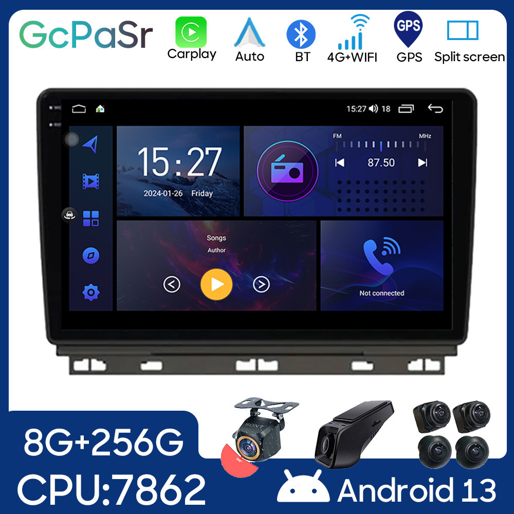 Android Pour Renault Clio V 5 Lutecia 2019 - 2021 Autoradio Multimédia Auto Vidéo Carplay GPS Navigation Stéréo NO 2din DVD WIFI