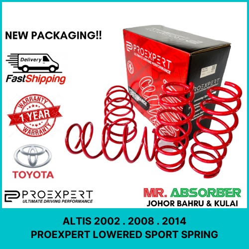 ALTIS 2002 2008 2014 PROEXPERT SPRING SPORT | Shopee Malaysia