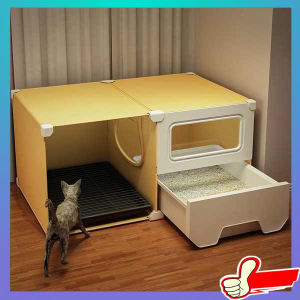 cat litter box Cat litter box odor proof cover fully enclosed odor
