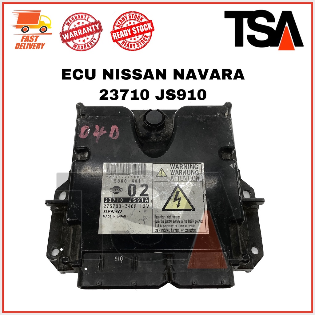 ECU NISSAN NAVARA - 23710 JS910 ENGINE CONTROL UNIT COMPUTER BOX ...